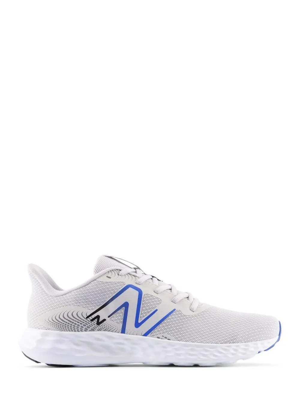 New Balance White/Blue Mens 411 Trainers^ Sneakers