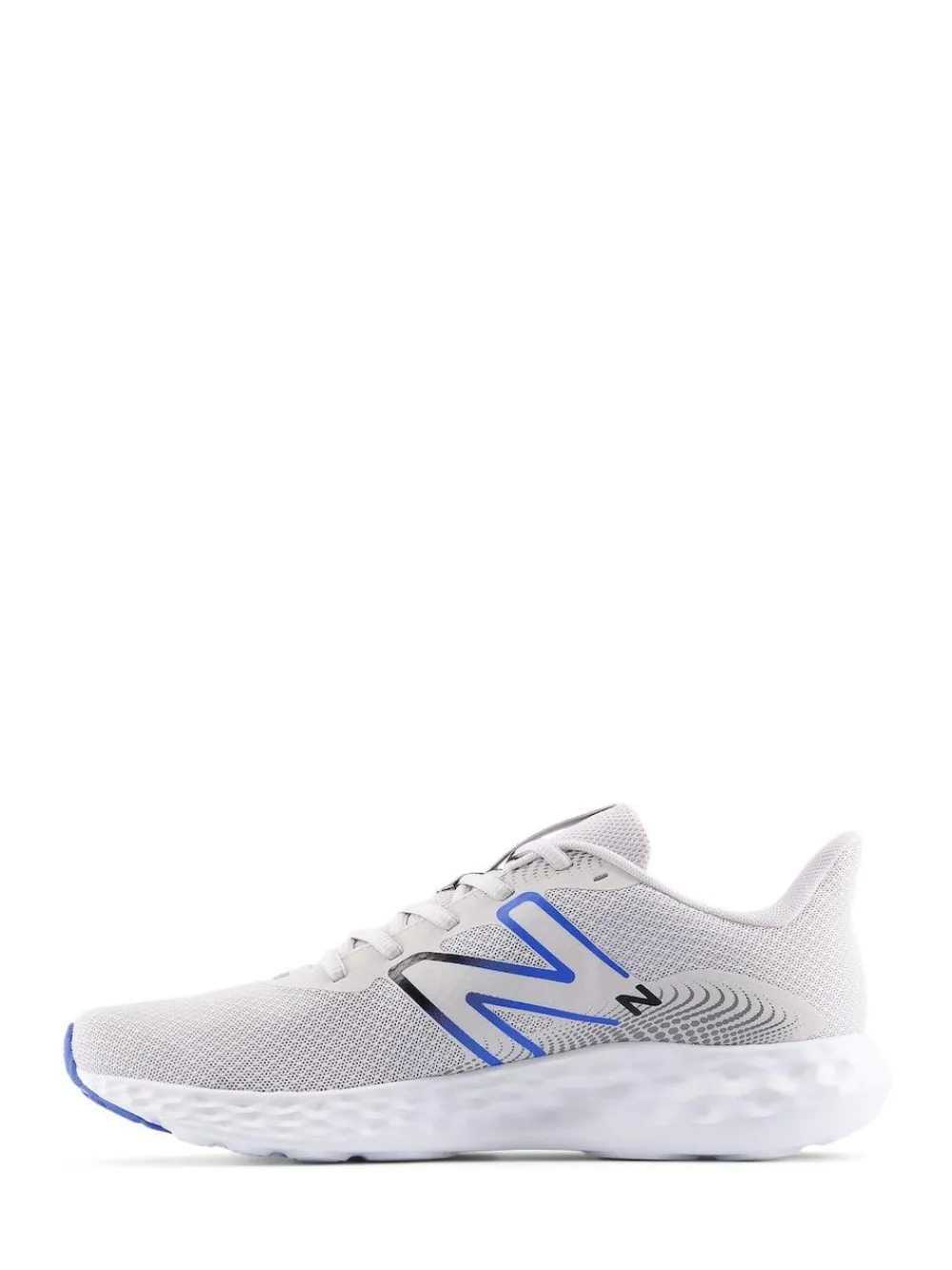 New Balance White/Blue Mens 411 Trainers^ Sneakers