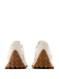 Outlet New Balance White/Leopard Print 327 Trainers