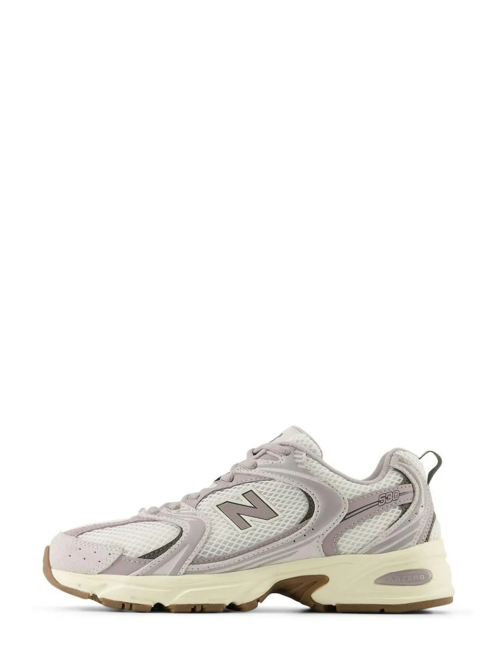 New Balance White/Purple Womens 530 Trainers^Women Sneakers