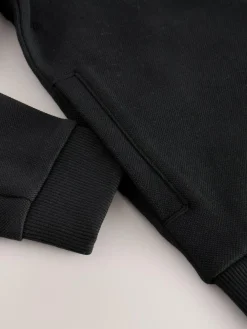 New Next Smart Jersey Bomber Jacket and Joggers Set (3-16yrs) New Black