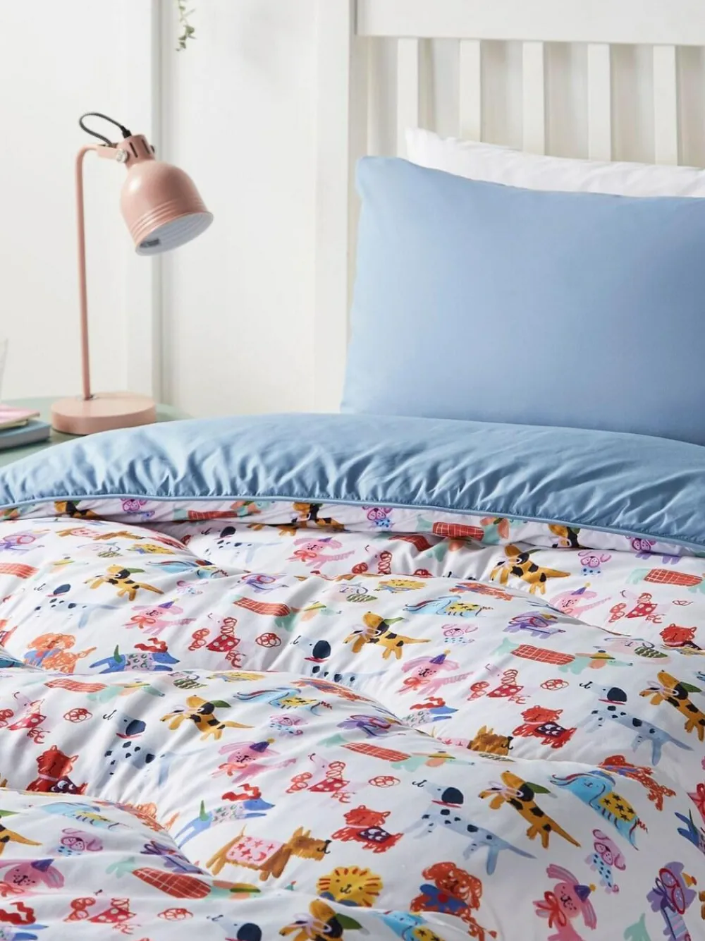 Night Lark Eleanor Bowmer Happy Dogs 10.5 Tog^ Duvets & Pillows|Comforters & Pillows