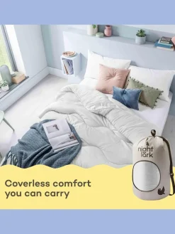 Sale Night Lark Linen 10.5 Tog Coverless Duvet Grey