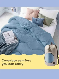 Night Lark Linen 10.5 Tog Coverless Duvet^ Duvets & Pillows|Comforters & Pillows