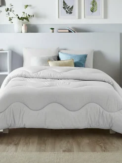 New Night Lark Linen 4.5 Tog Coverless Duvet Grey