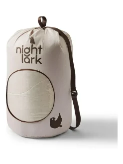 Online Night Lark Natural Oat 10.5 Tog Coverless Duvet and Pillowcase Set