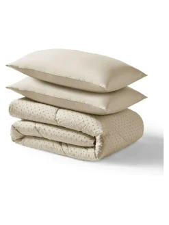 Night Lark Natural Oat 10.5 Tog Coverless Duvet and Pillowcase Set^ Duvets & Pillows|Comforters & Pillows