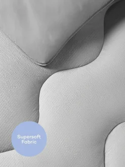 Night Lark Seersucker Coverless Duvet and Pillowcase 10.5 Tog Set^ Duvets & Pillows|Comforters & Pillows