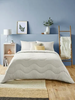 Night Lark Tufted Dot Coverless 10.5 Tog Duvet and Pillowcase Set^ Duvets & Pillows|Comforters & Pillows