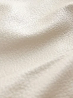 Nothing Ordinary Faux Leather Funnel Collared Biker Jacket^Women Coats & Jackets|Coats & Jackets