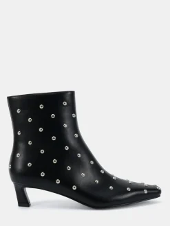 Novo Wide Fit Wide Fit Kiki Studded Low Heel Ankle Boots^Women Wide Fit & Extra Wide Fit