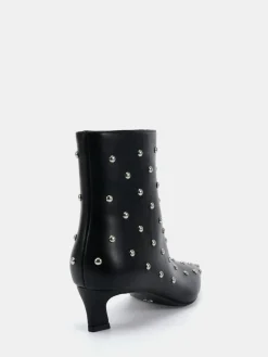 Novo Wide Fit Wide Fit Kiki Studded Low Heel Ankle Boots^Women Wide Fit & Extra Wide Fit