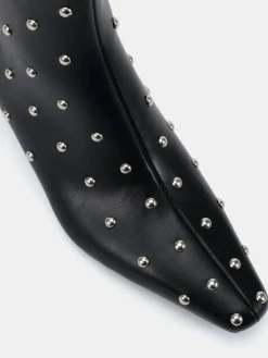 Novo Wide Fit Wide Fit Kiki Studded Low Heel Ankle Boots^Women Wide Fit & Extra Wide Fit