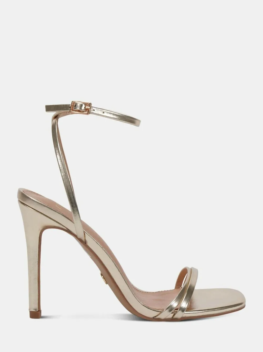 Outlet Novo Wide Fit MATILDA Strappy Heeled Sandals Gold