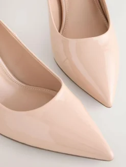 Hot Next Standard/Wide Fit Forever Comfort® Point Toe Court Heels Nude