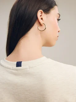 Hot Next Oatmeal Cream Heavyweight Short Sleeve Crew Neck T-Shirt