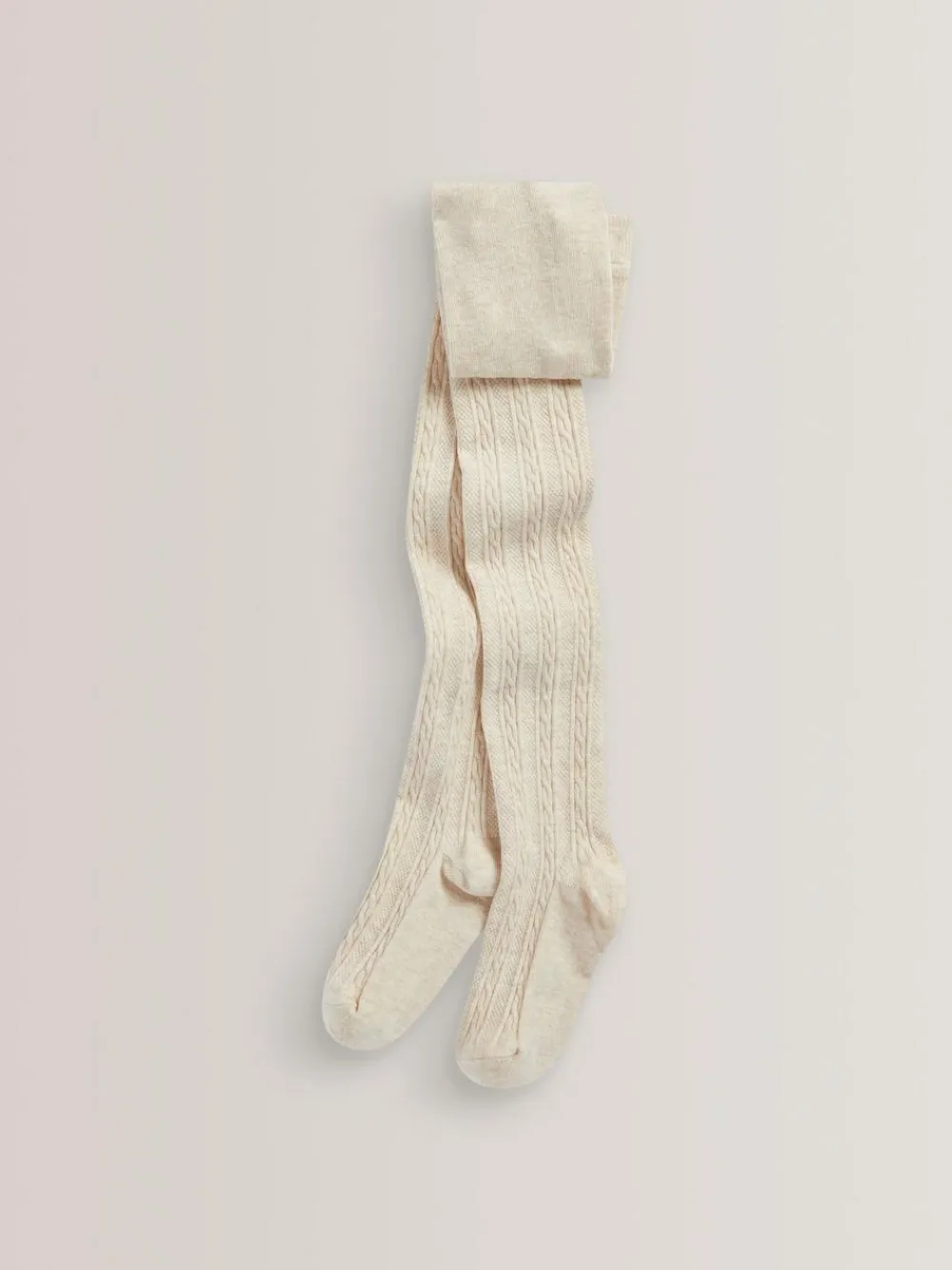 Next Regular Length Cotton Rich Cable Tights 3 Pack^ Socks & Tights|Socks & Tights