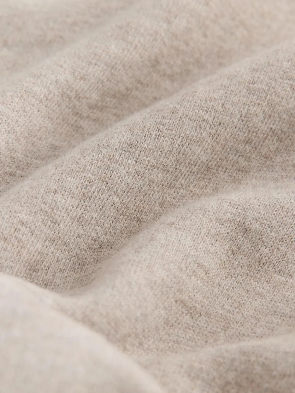 New Next Long Sleeve Soft Touch Hoodie (3mths-7yrs) Oatmeal Marl