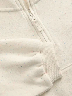 Next Oatmeal Quarter Zip Sweatshirt (3mths-7yrs)^ Baby Girls|Baby Girls