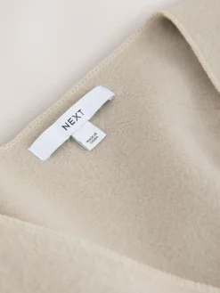 Clearance Next Wrap Front Cape Poncho Oatmeal