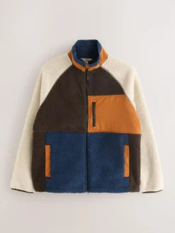 Next Colourblock Zip Through Funnel Fleece^ Sweatshirts & Hoodies|Sweatshirts & Hoodies