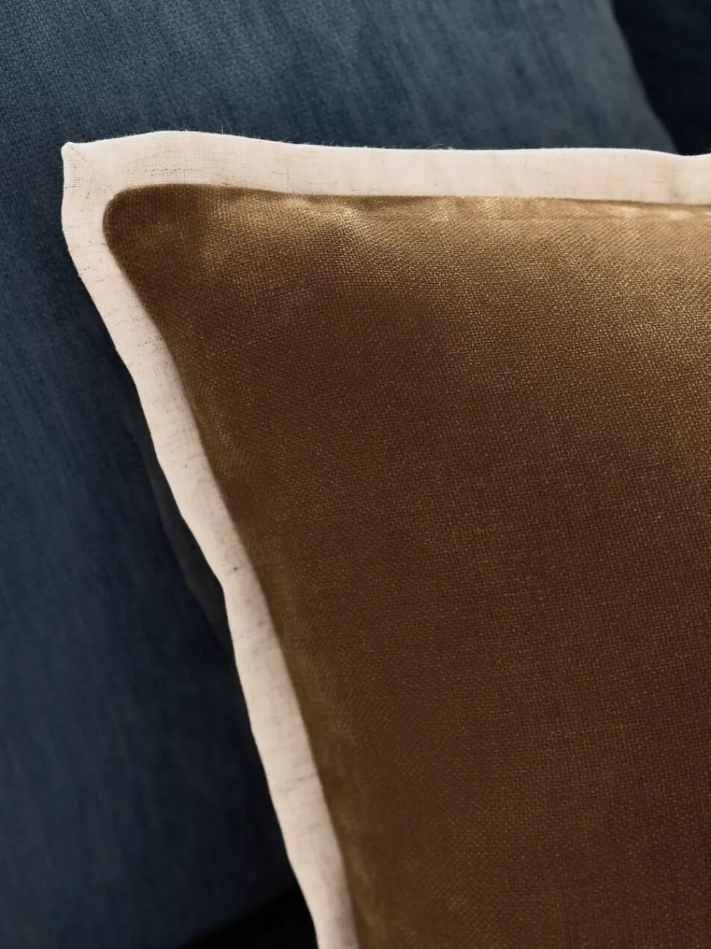 Next Ochre Yellow 40 x 59cm Loxley Chenille Cushion^ Cushions & Throws