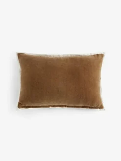 Next Ochre Yellow 40 x 59cm Loxley Chenille Cushion^ Cushions & Throws