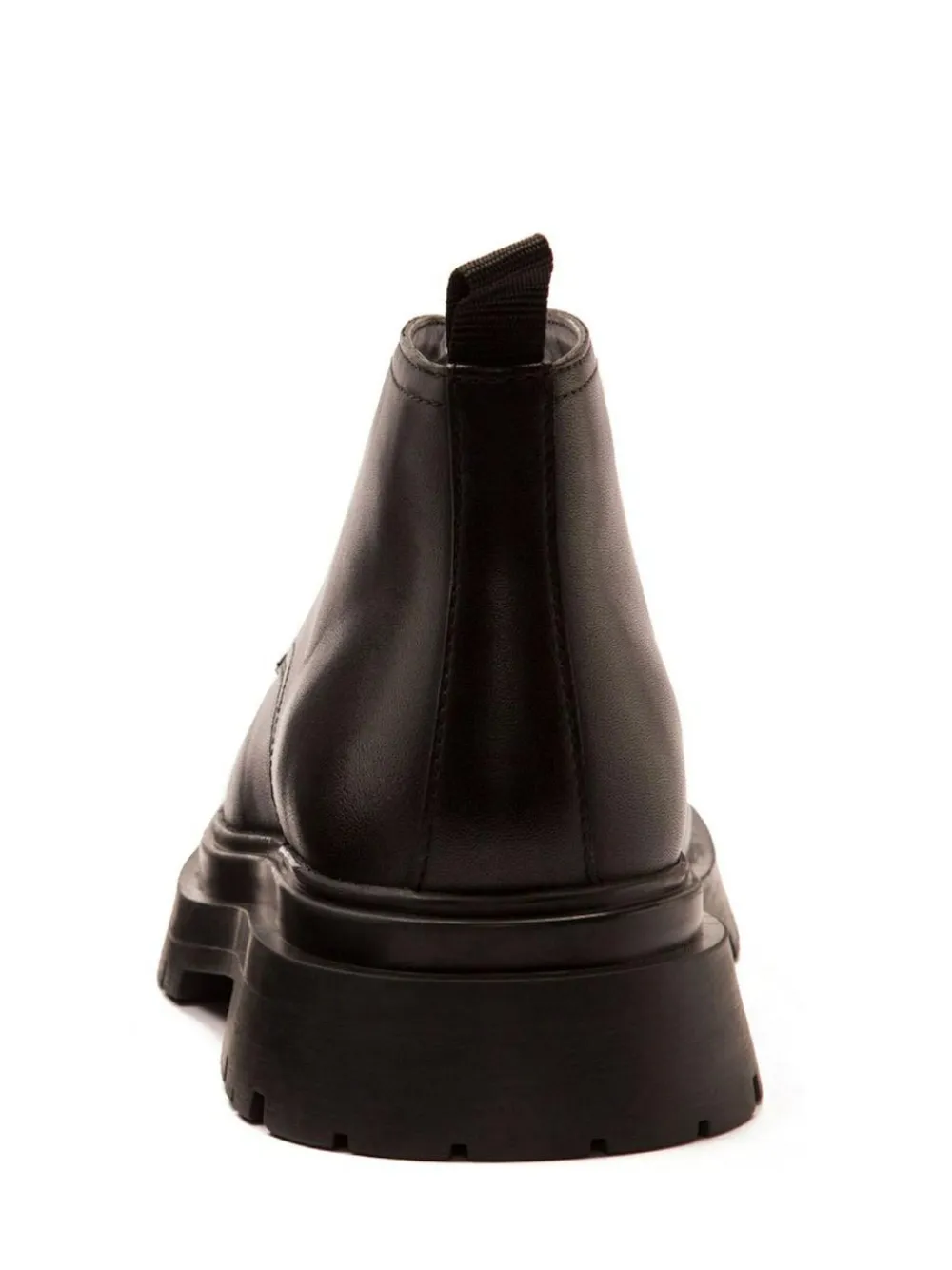 Clearance Off The Hook Black Hardrock Leather Lace-Up Chukka Ankle Boots