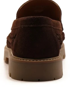 New Off The Hook Brown Floyd Loafers Tassel Formal Casual Slip On Leather Shoes