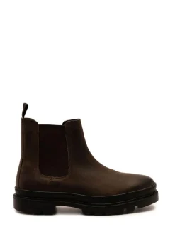 Off The Hook Brown Harrison Slip On Chelsea Leather Boots^ Boots|Boots