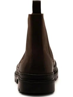 Off The Hook Brown Harrison Slip On Chelsea Leather Boots^ Boots|Boots