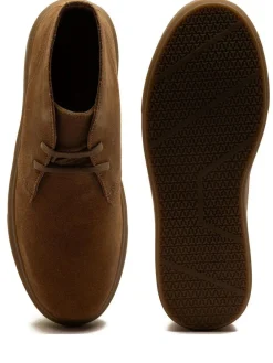 Off The Hook Brown Jethro Suede Leather Casual Lace-Up Chukka Boots^ Boots|Boots