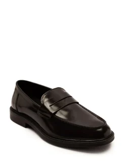 Off The Hook Brown Perry Loafer Smooth Leather Shoes^ Shoes