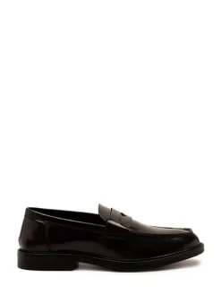 Off The Hook Brown Perry Loafer Smooth Leather Shoes^ Shoes