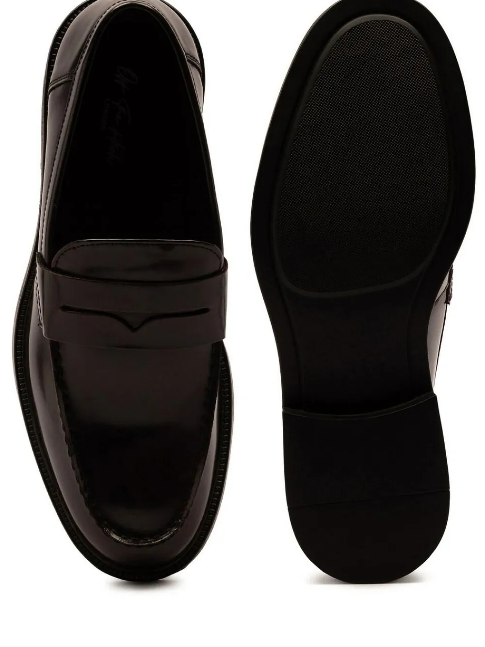 Off The Hook Brown Perry Loafer Smooth Leather Shoes^ Shoes