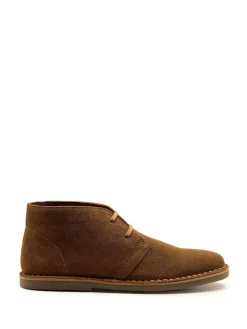 Off The Hook Sahara Suede Leather Desert Lace-Up Chukka Boots^BOY Boots|Boots