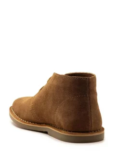 Off The Hook Sahara Suede Leather Desert Lace-Up Chukka Boots^BOY Boots|Boots