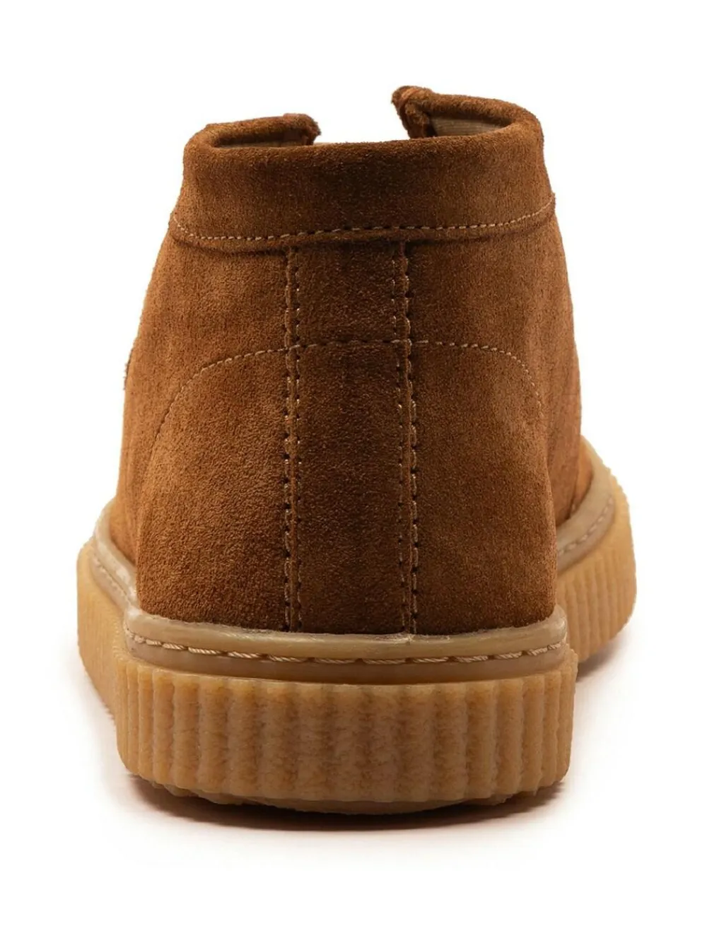 Clearance Off The Hook Bolan Suede Leather Lace Up Casual Ankle Boots Tan