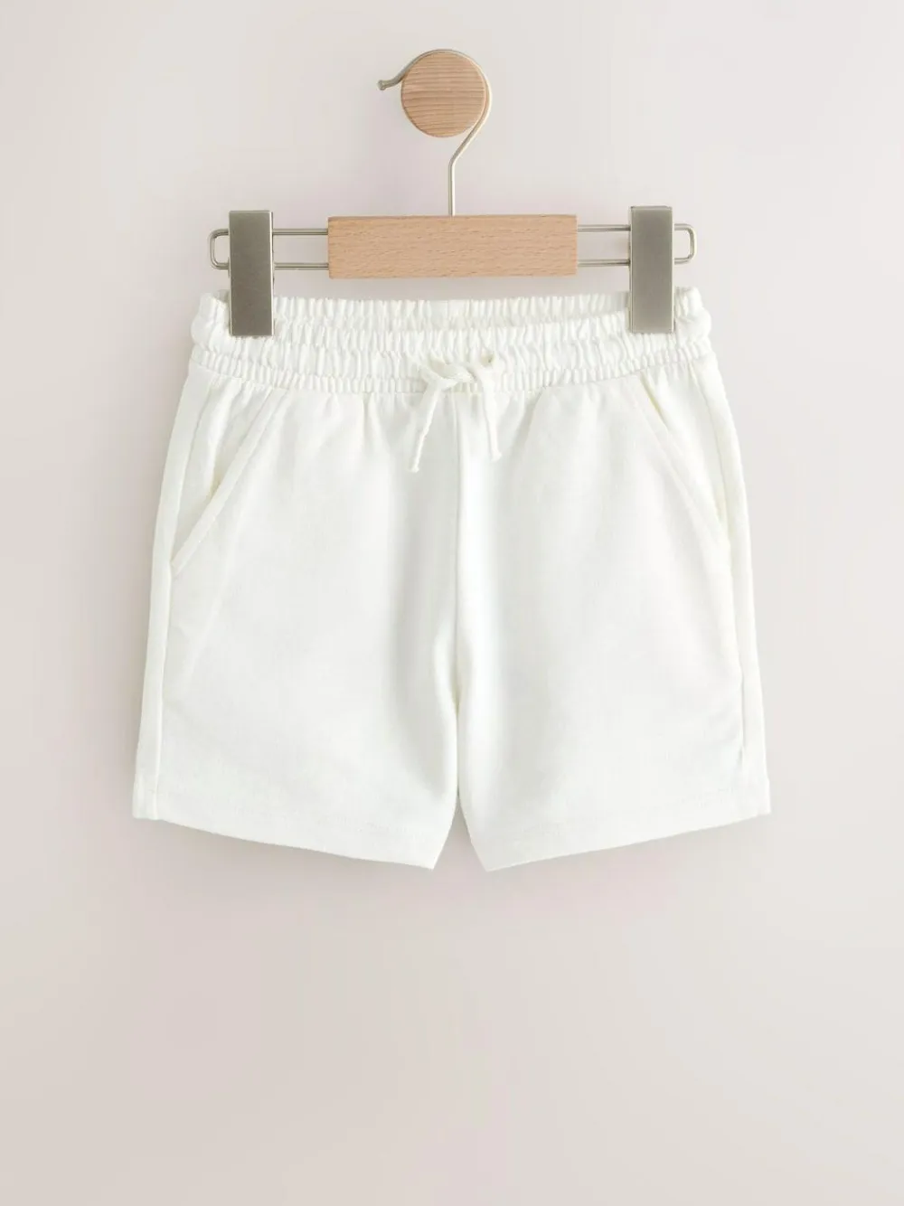 Clearance Next Off White Jersey Shorts (3mths-7yrs)