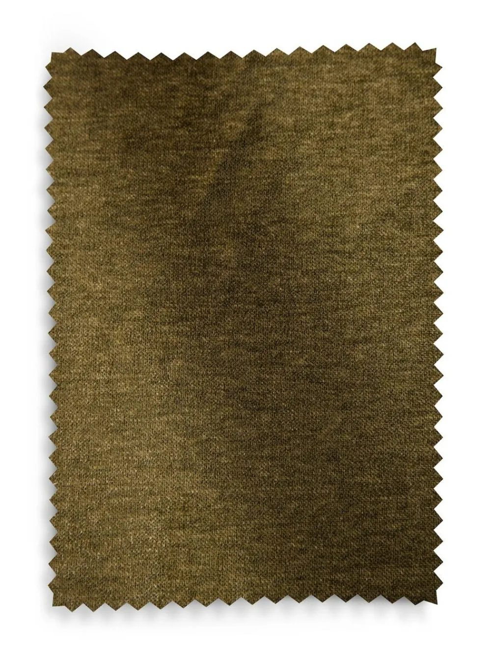 Online Next Olive Green Plush Chenille Pencil Pleat Lined Curtains