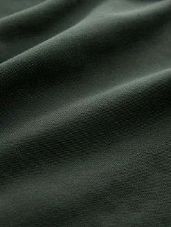 Next Olive Green Regular Fit Long Sleeve Pique Polo Shirt^ Tops & T-Shirts