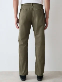 Discount Next Olive Green Slim Fit Stretch Chinos Trousers