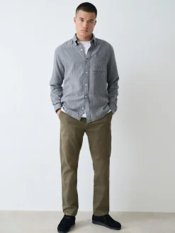 Discount Next Olive Green Slim Fit Stretch Chinos Trousers