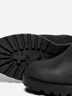 Hot ONLY Block Heel Chelsea Boots Black