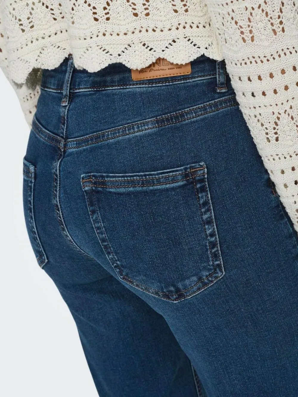 ONLY Blush Mid Rise Straight Leg Jeans With Super Stretch^Women Jeans|Jeans