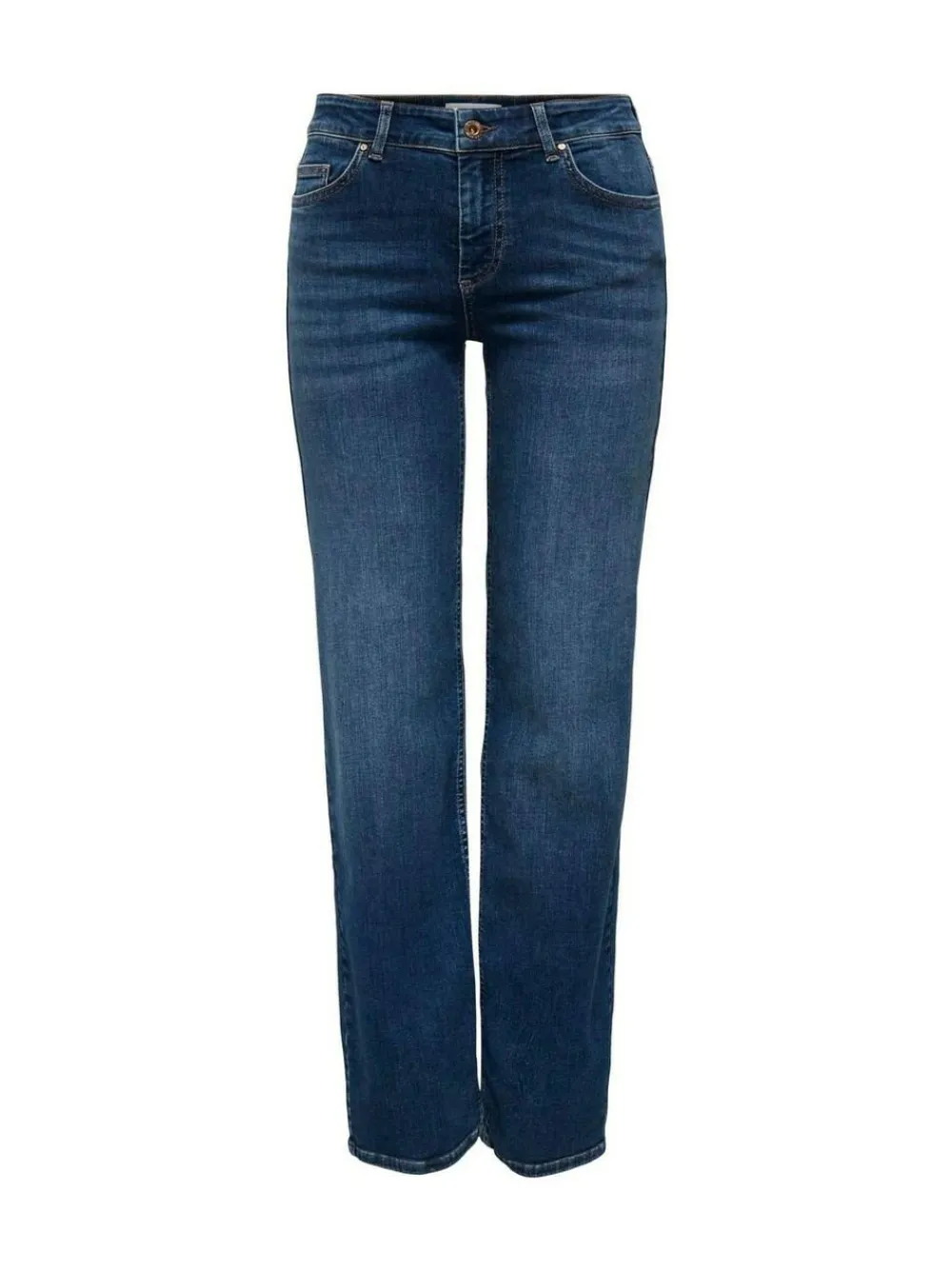 ONLY Blush Mid Rise Straight Leg Jeans With Super Stretch^Women Jeans|Jeans