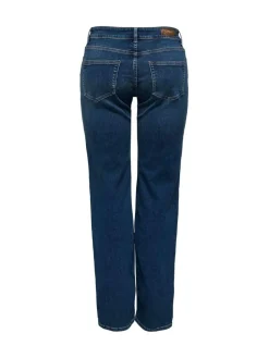 ONLY Blush Mid Rise Straight Leg Jeans With Super Stretch^Women Jeans|Jeans