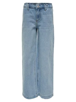 ONLY KIDS Blue Commet Wide Leg Elasticated Waist Jeans^ Jeans