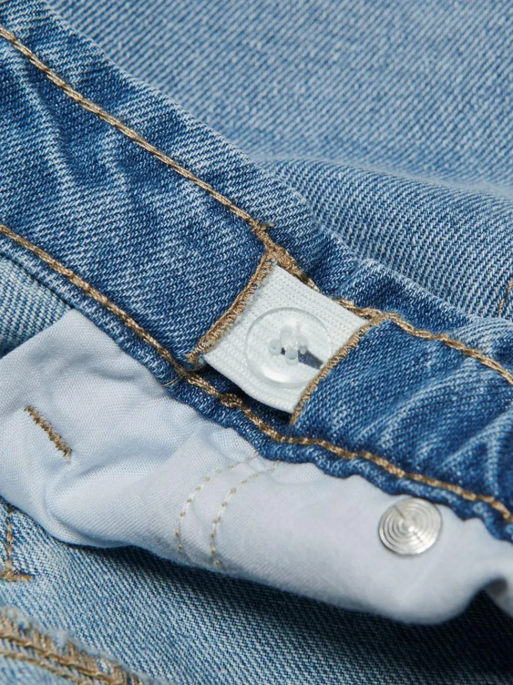 ONLY KIDS Blue Commet Wide Leg Elasticated Waist Jeans^ Jeans