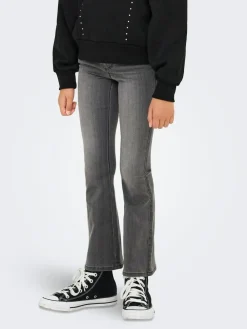 Best ONLY KIDS Grey Flared Leg Jeans